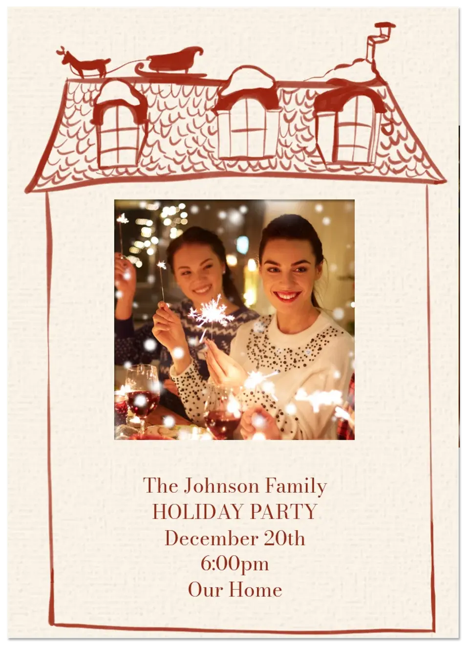 Christmas Photo card image