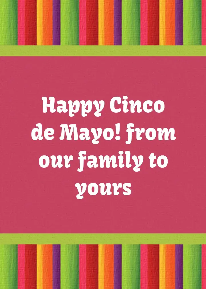 Cinco de Mayo Stripe card image