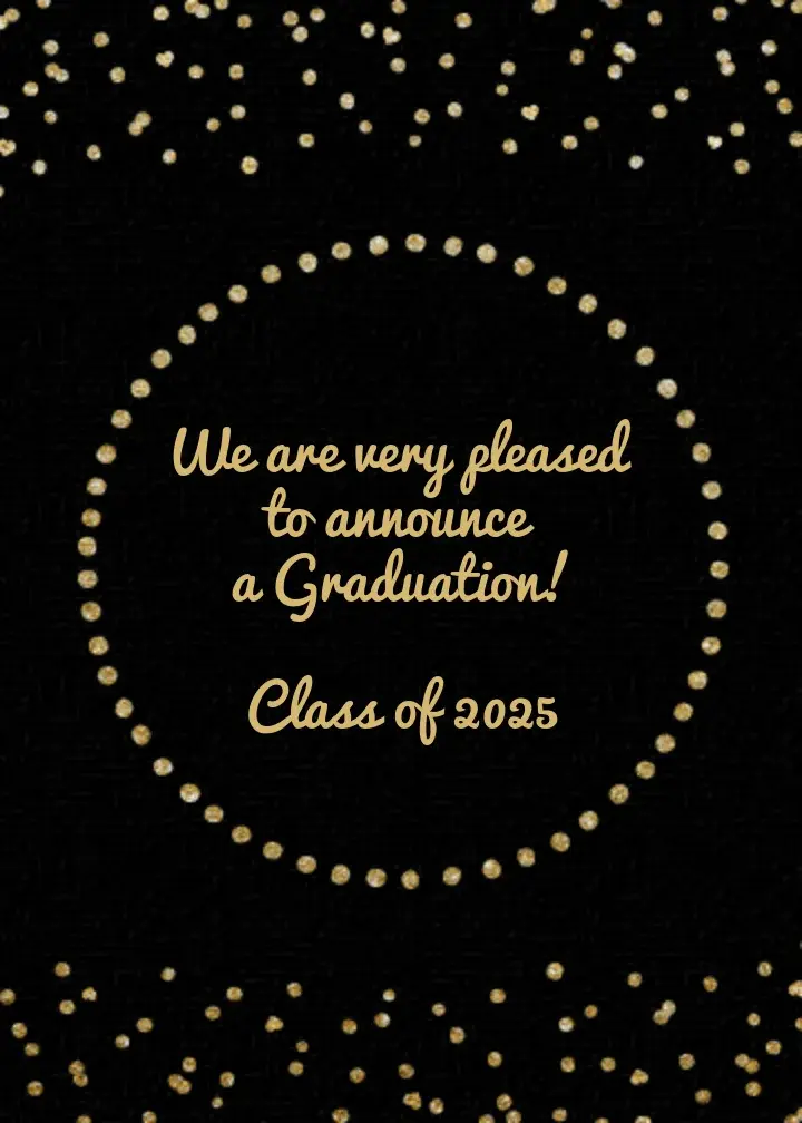 Graduation Foil card image