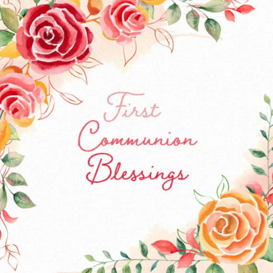 First Communion Bouquet card image