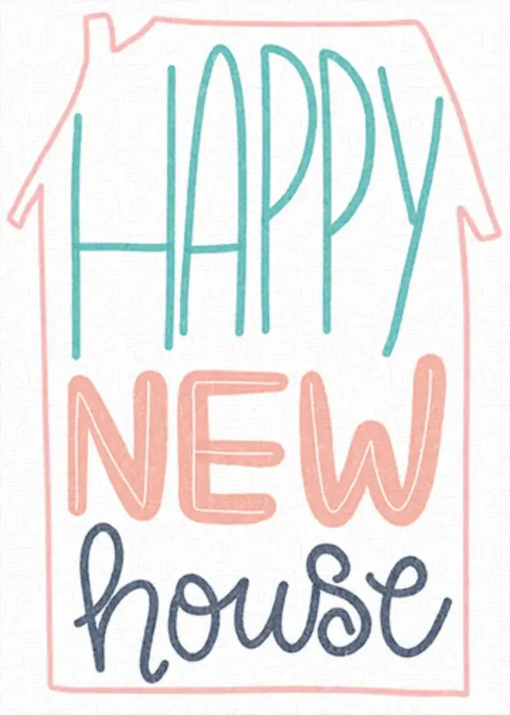 Happy New House card image