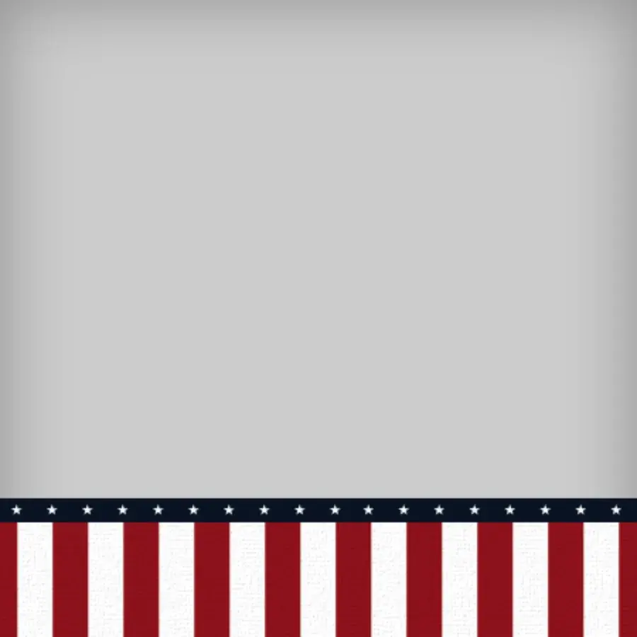 American Flag Photo Frame card image