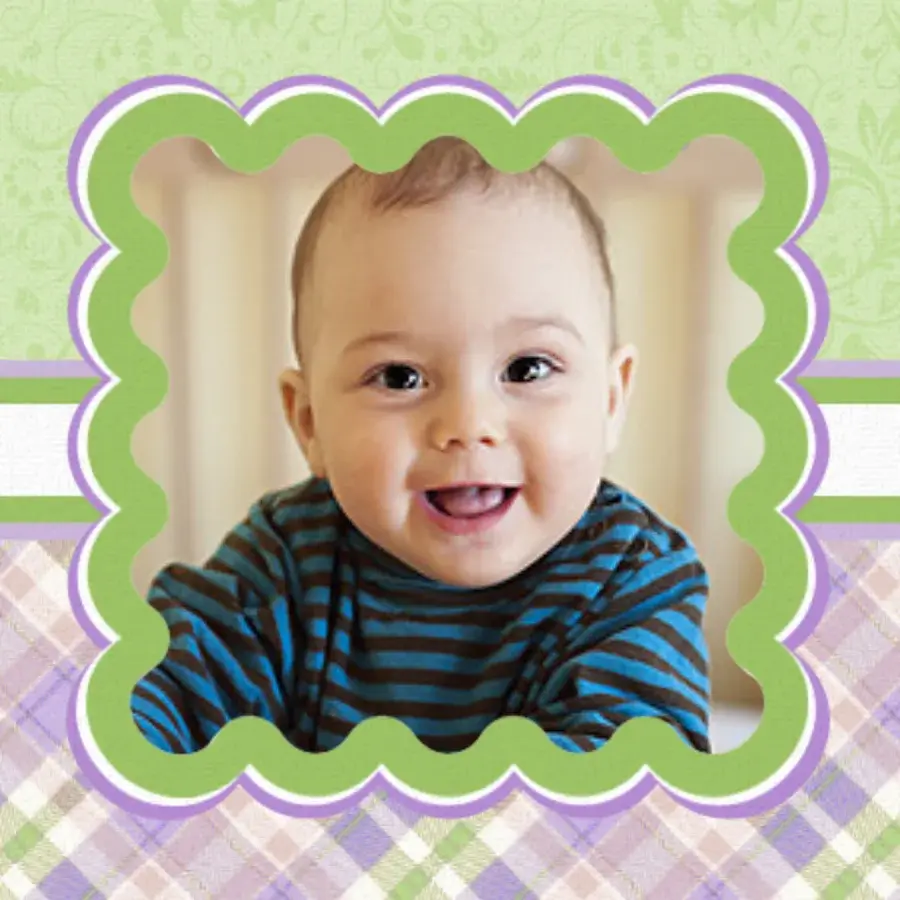 Green Photo Frame card image