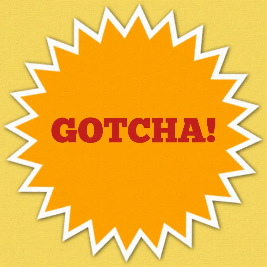 Gotcha! card image