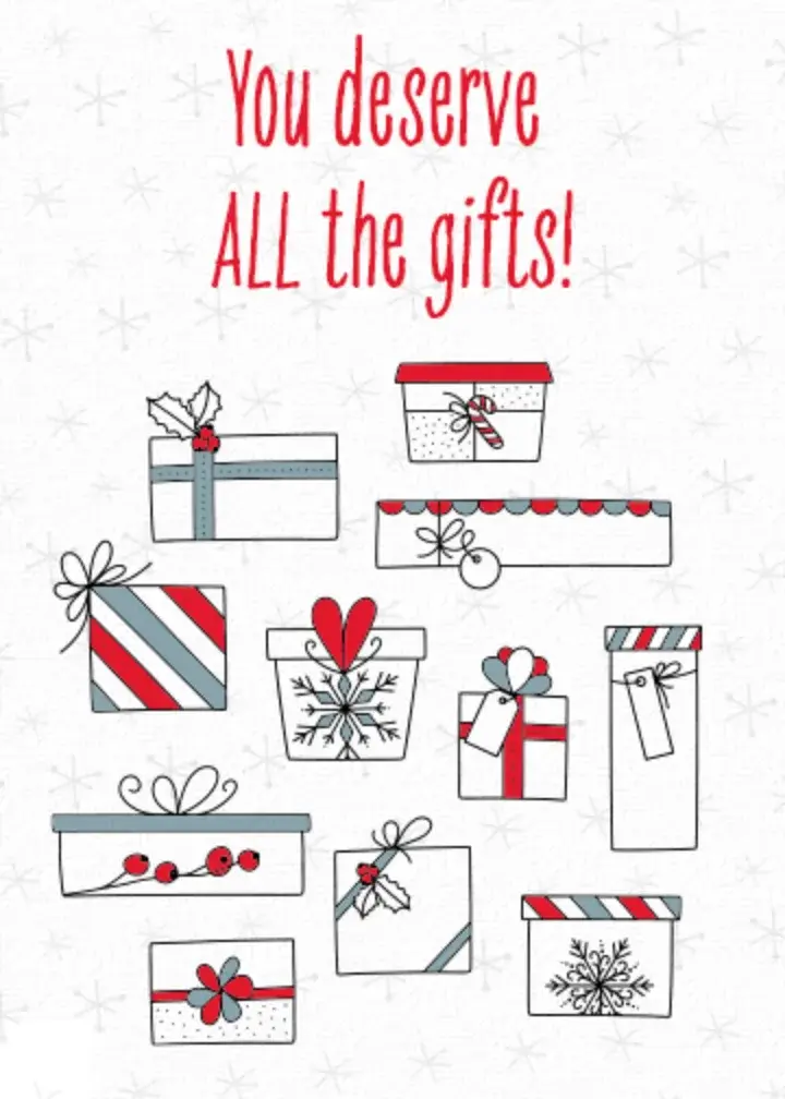Merry Christmas Teacher card image