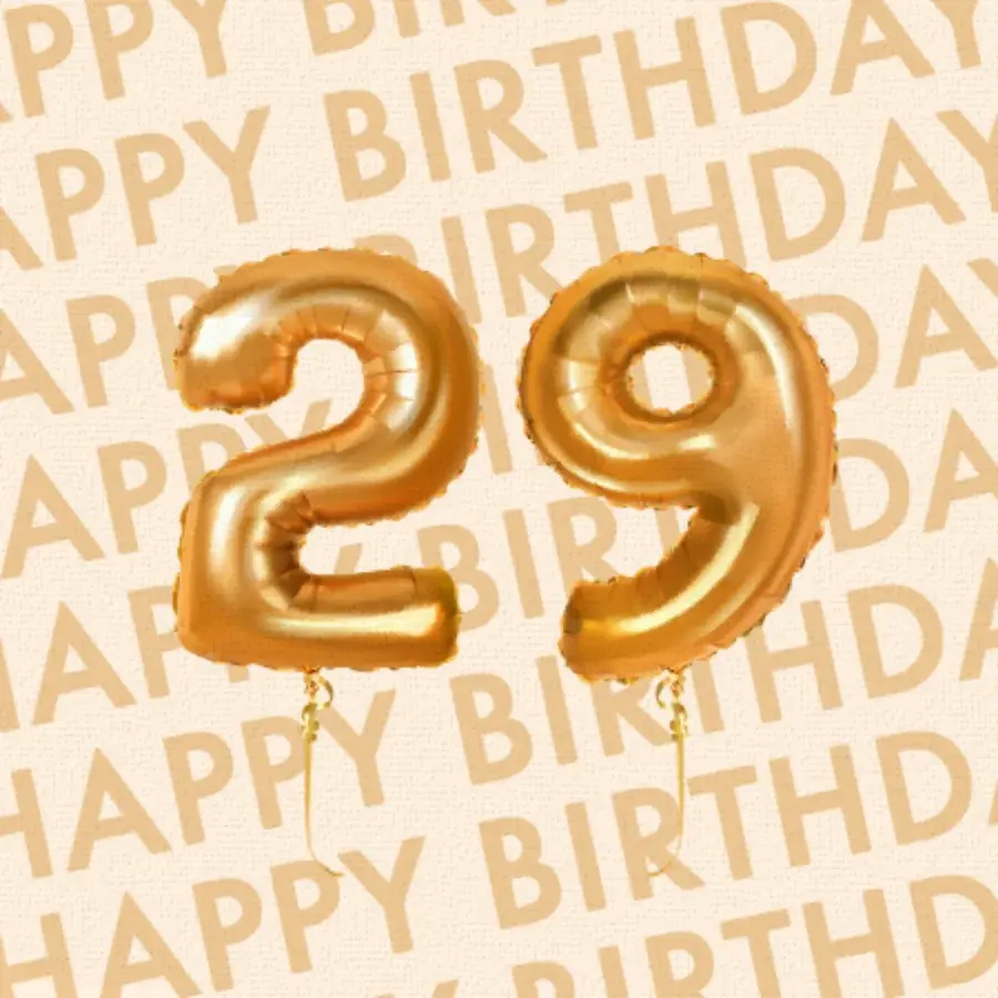 29 Balloons card image