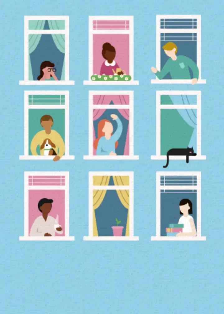 Here For You card image