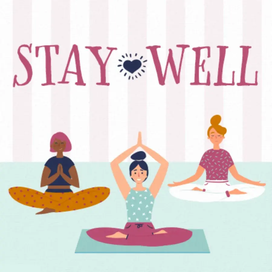 Stay Well Yoga card image