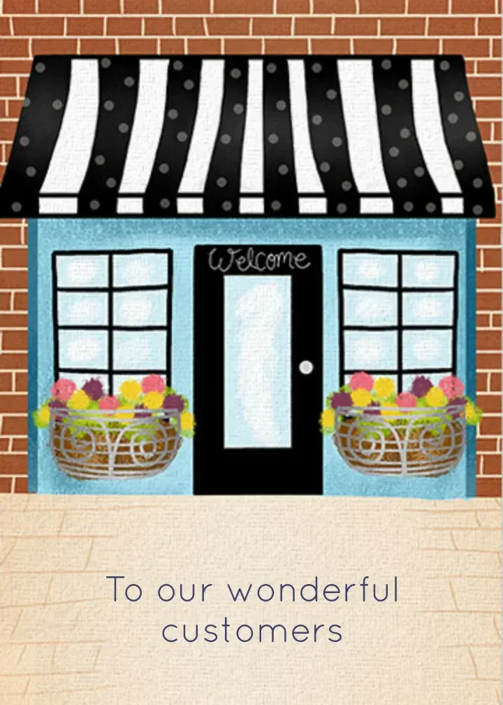 To Our Customers card image
