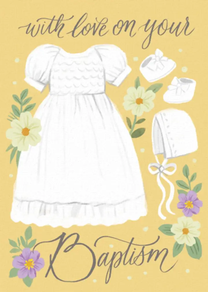 On Your Baptism  card image