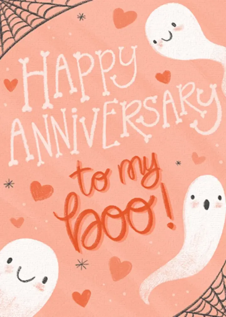Happy Anniversary Boo card image