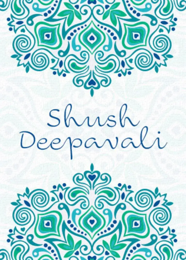 Shush Deepavali card image