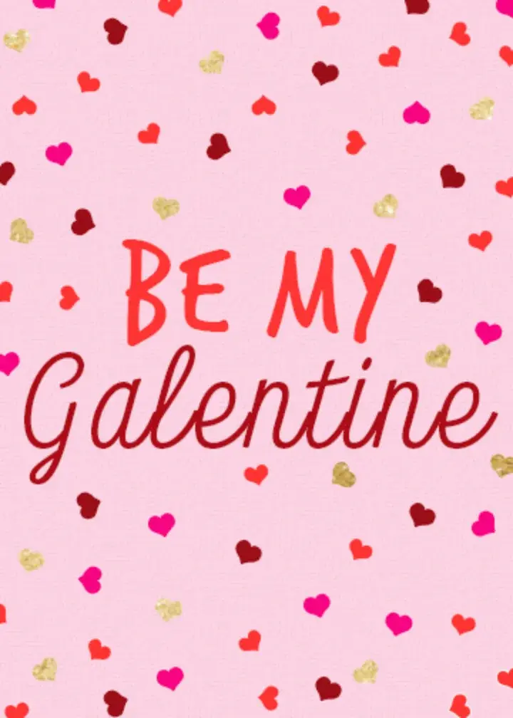 Be My Galentine card image