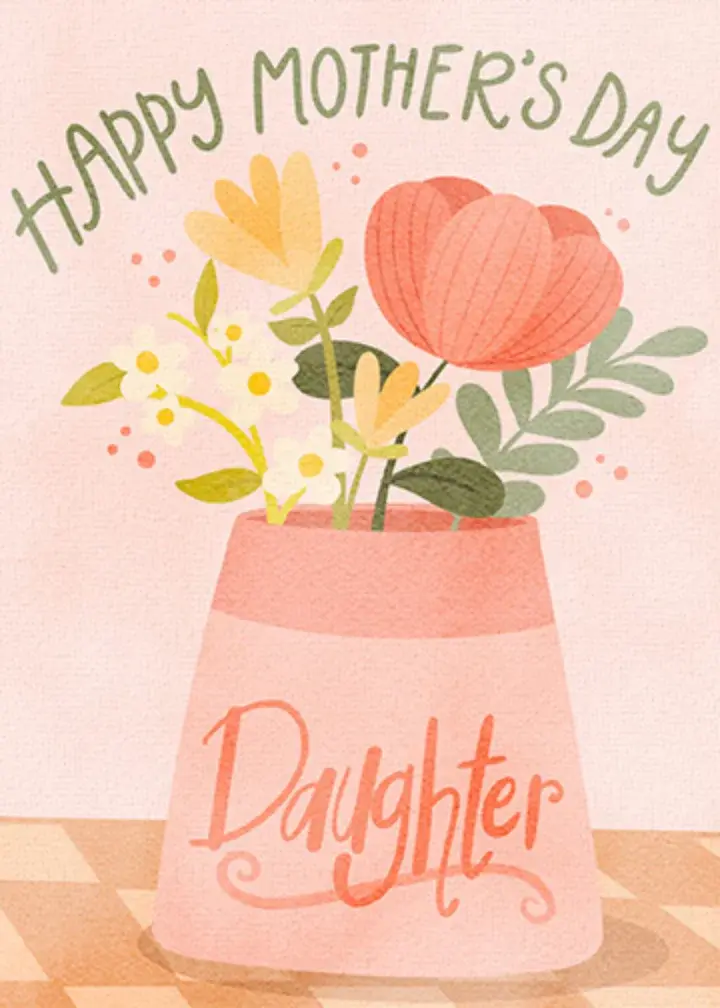 Daughter Bouquet card image