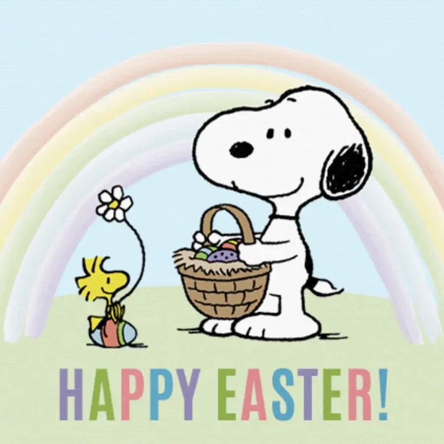 Peanuts | Easter card image