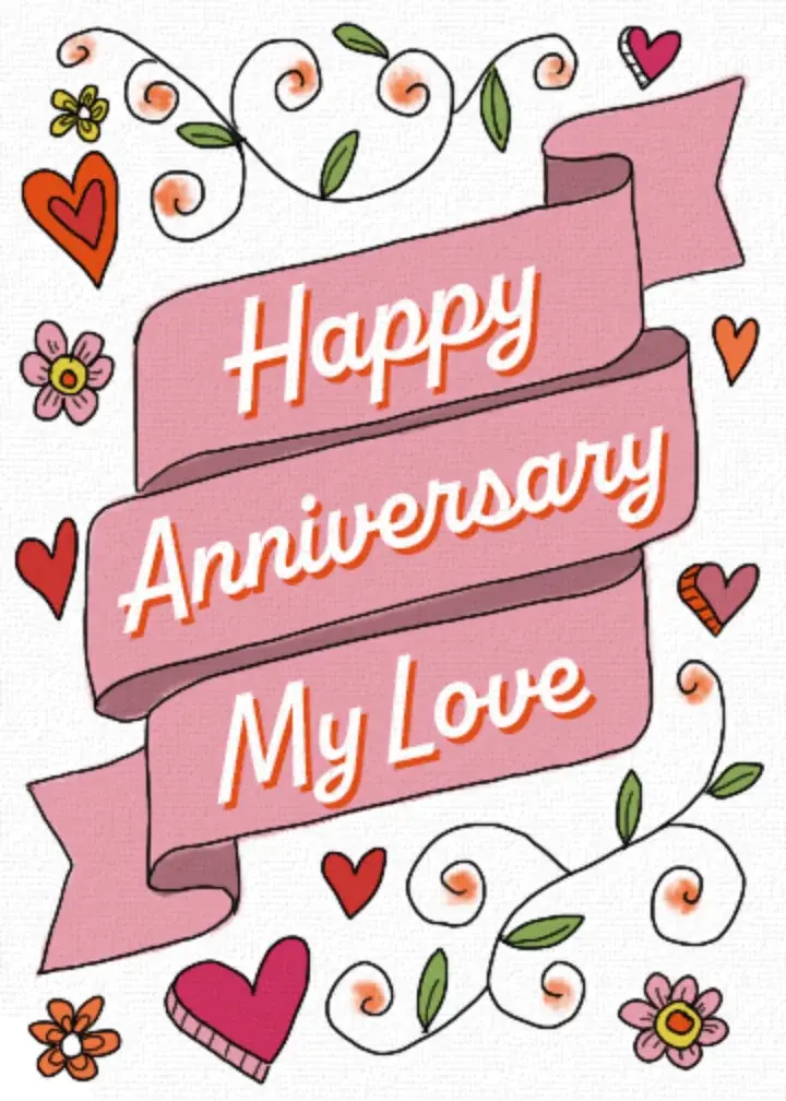 Anniversary Script card image