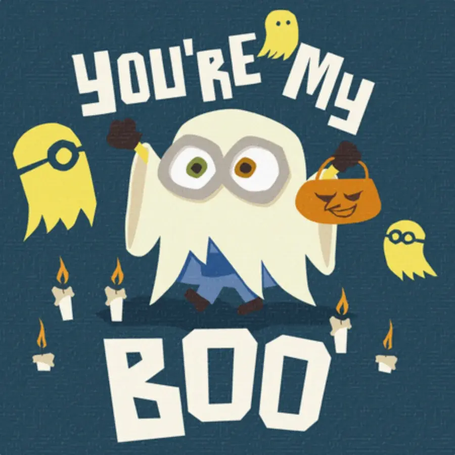Minions | Happy Halloween Boo card image