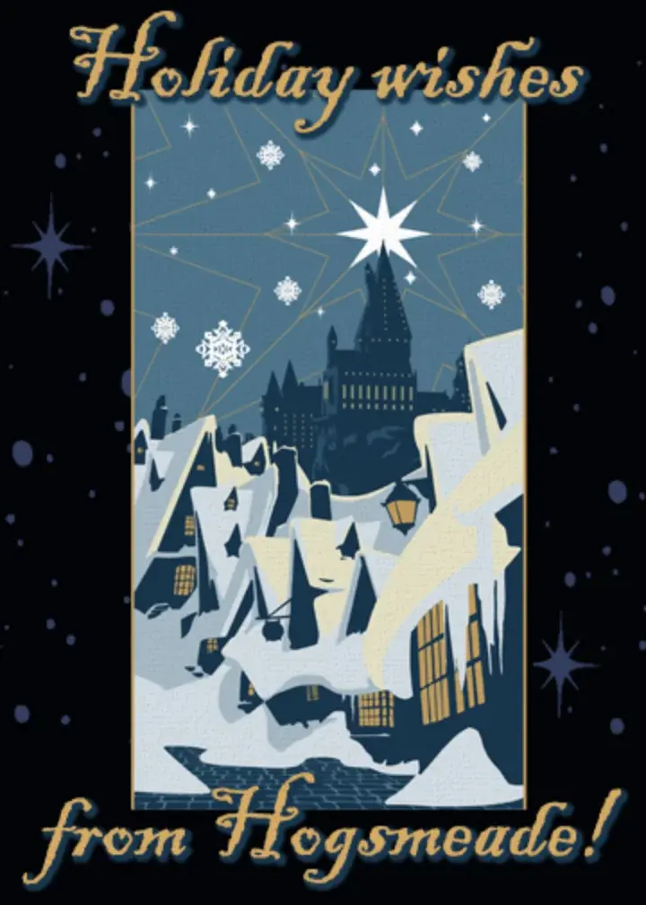Harry Potter | Hogsmeade Holiday Wishes card image