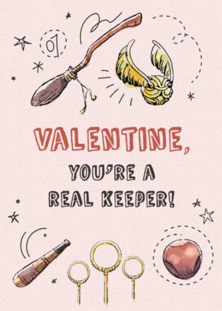 Harry Potter | Happy Valentine's Day card image