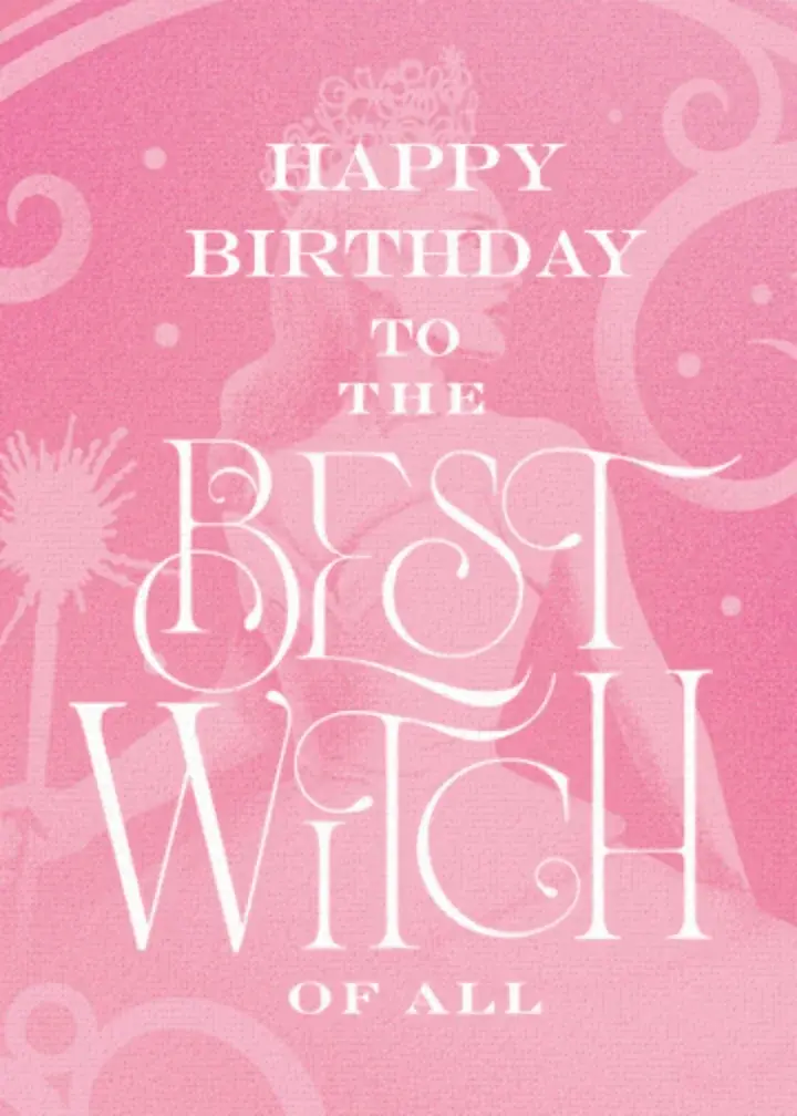 Wicked | Happy Birthday card image