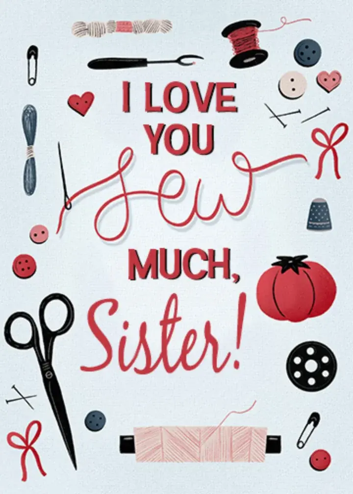 Sewing Sister card image
