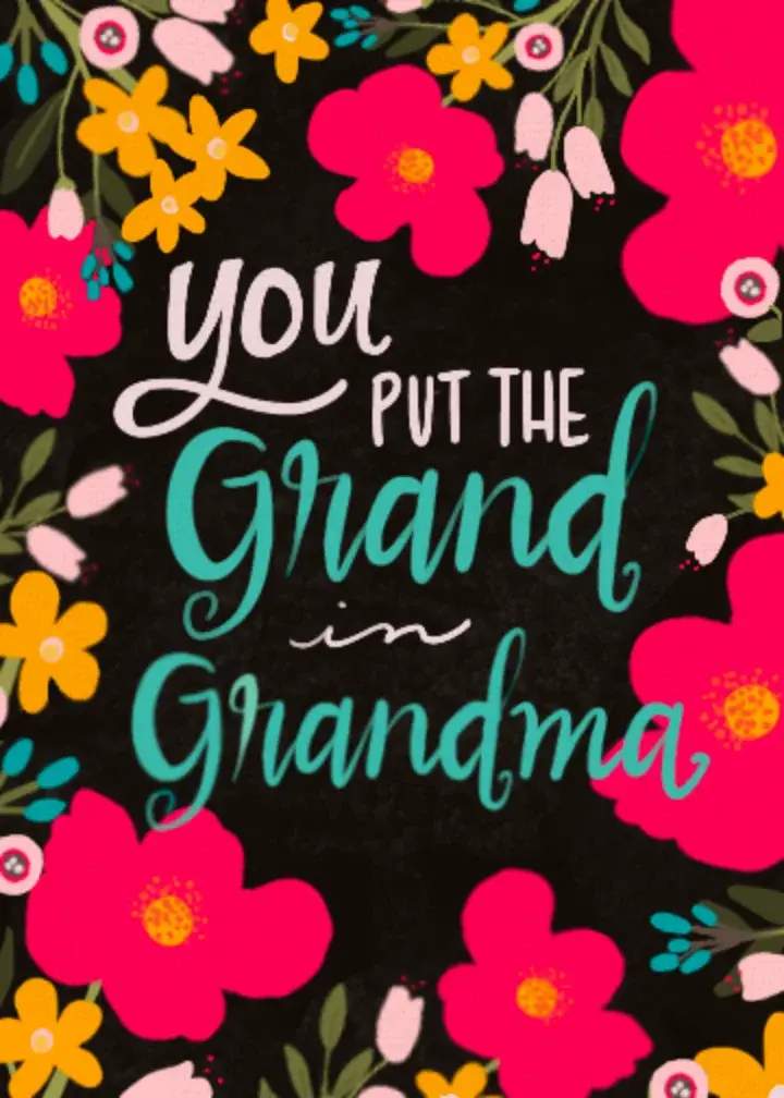 Grand Grandma card image
