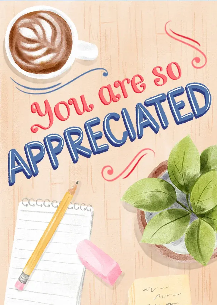 Admin Day Appreciation card image