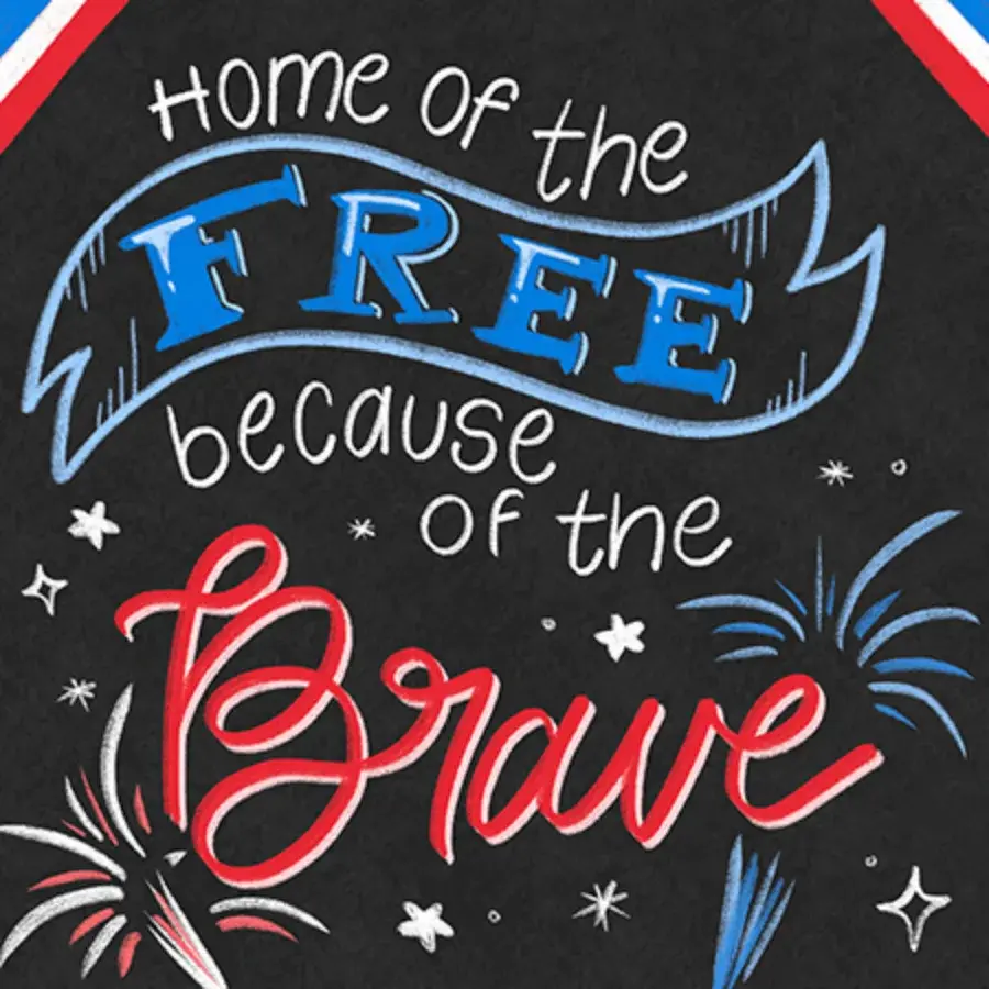 Chalk Freedom card image