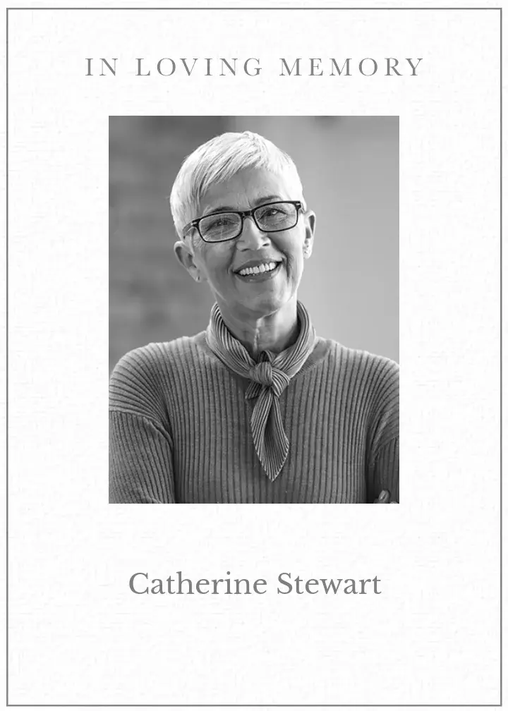 Obituary | In Loving Memory card image