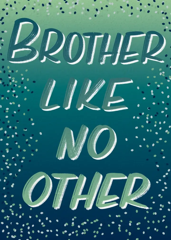 Brother's Day Rhyme Cool card image