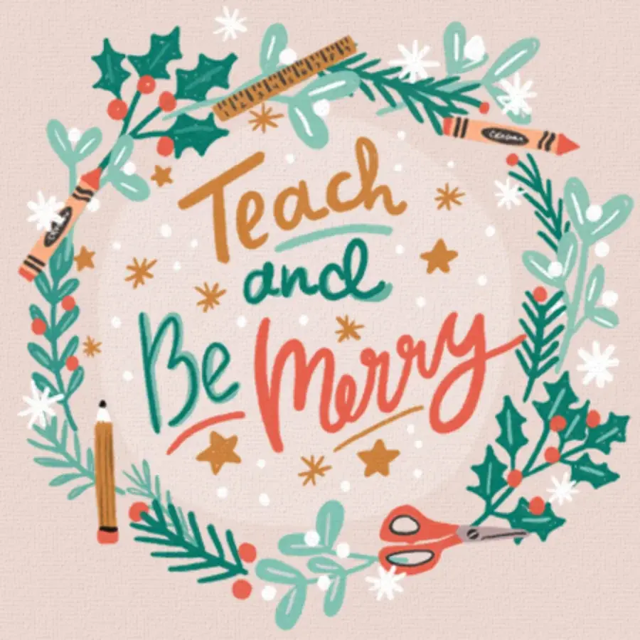 Teach And Be Merry card image