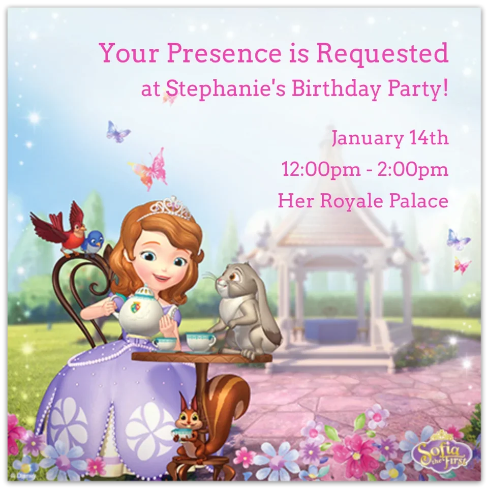 Princess Sofia card image