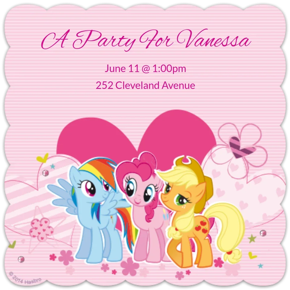 My Little Pony Friends card image