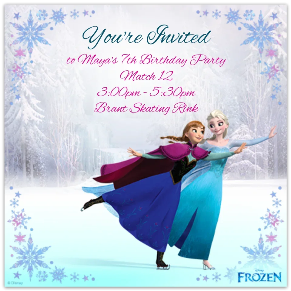 Frozen Ice Skating card image