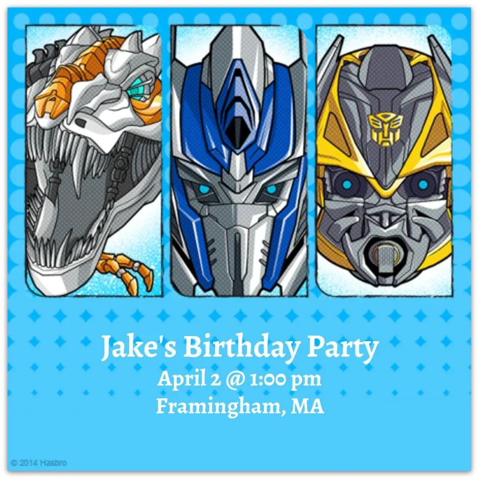Tranformers Group card image