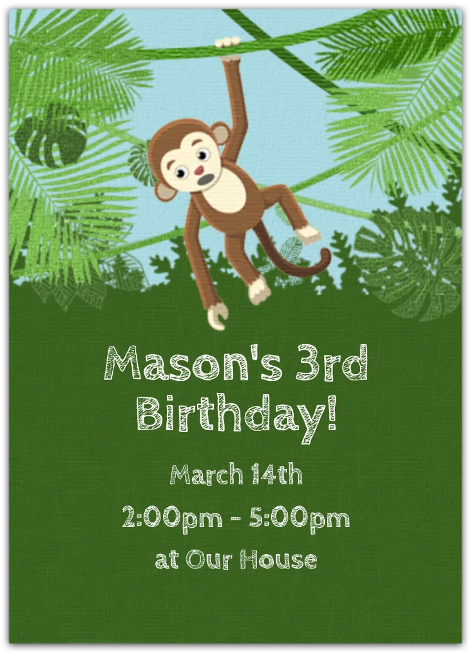 Monkey Fun card image