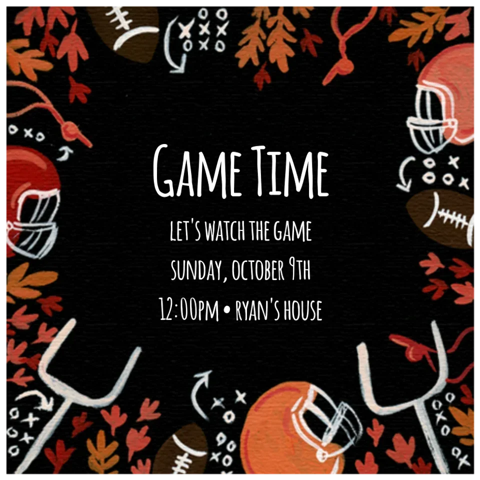 Fall Football card image