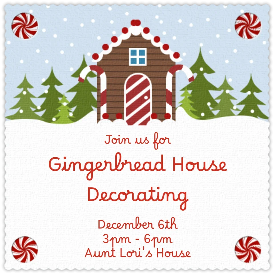 Gingerbread House card image