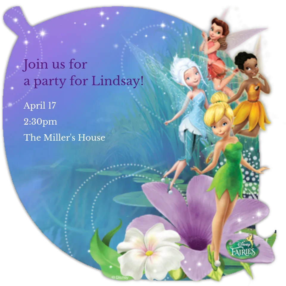 Disney Fairies card image