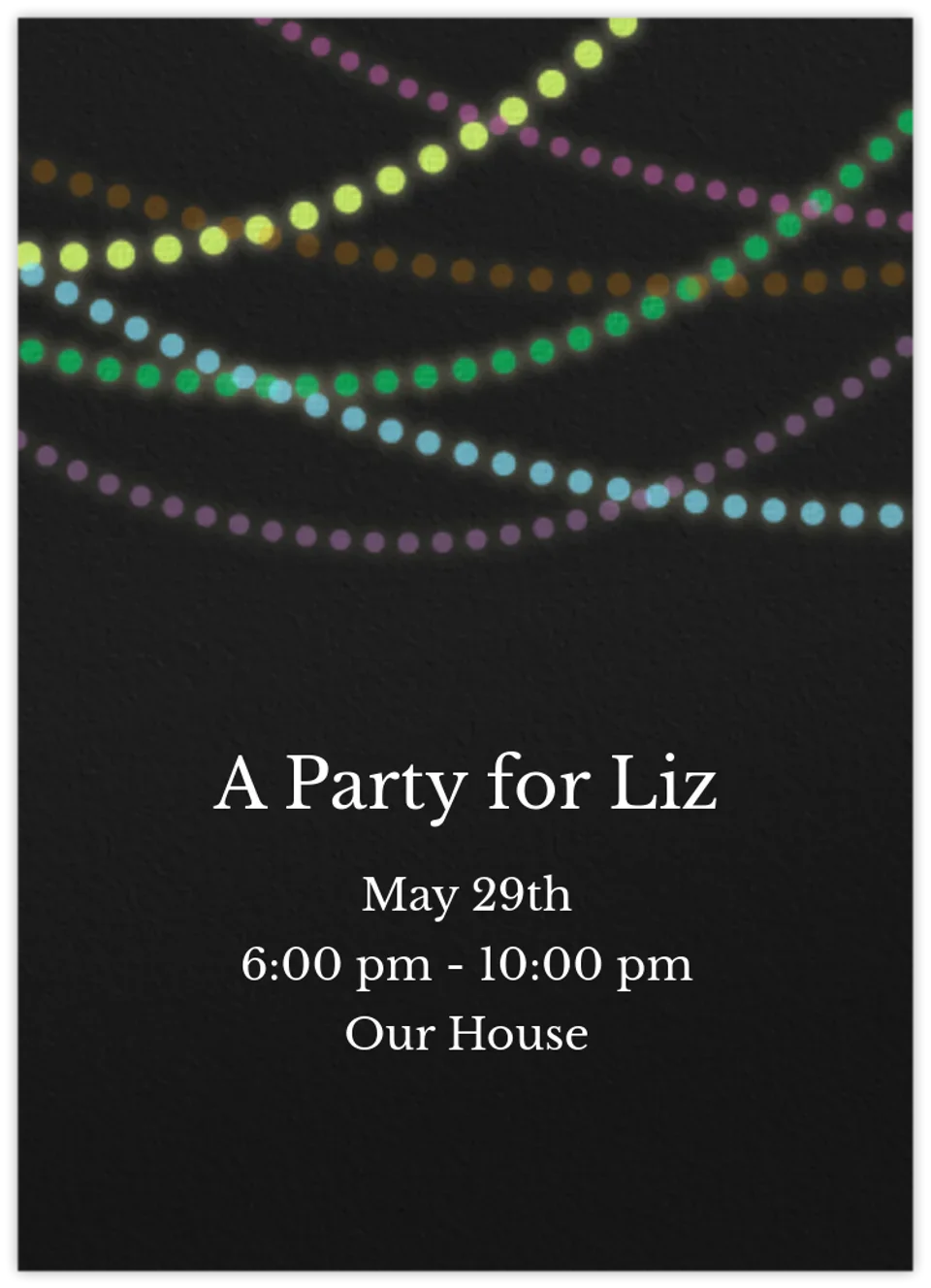 Night Time Lights card image