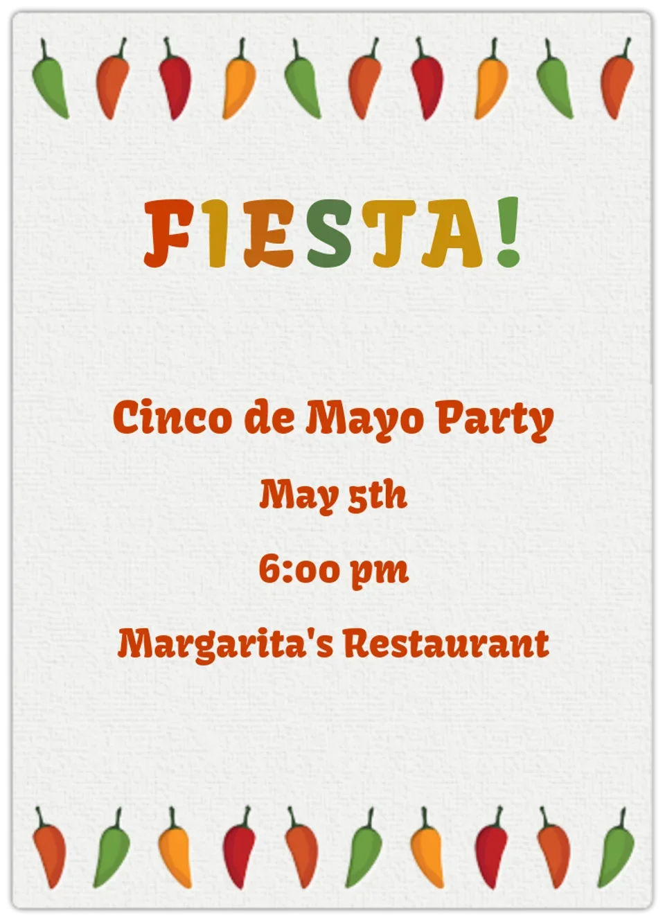 Chili Fiesta card image