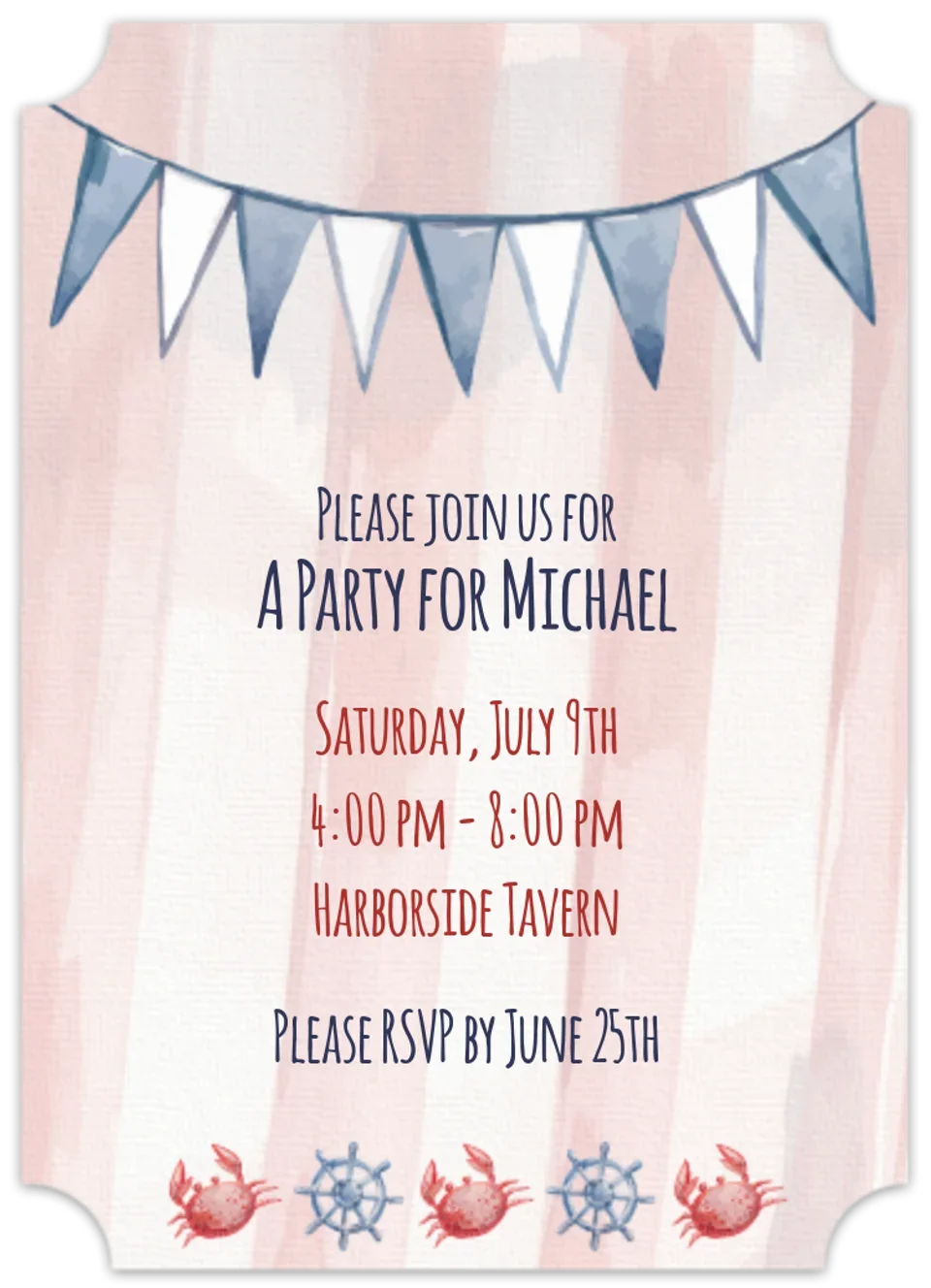 Nautical Scene card image