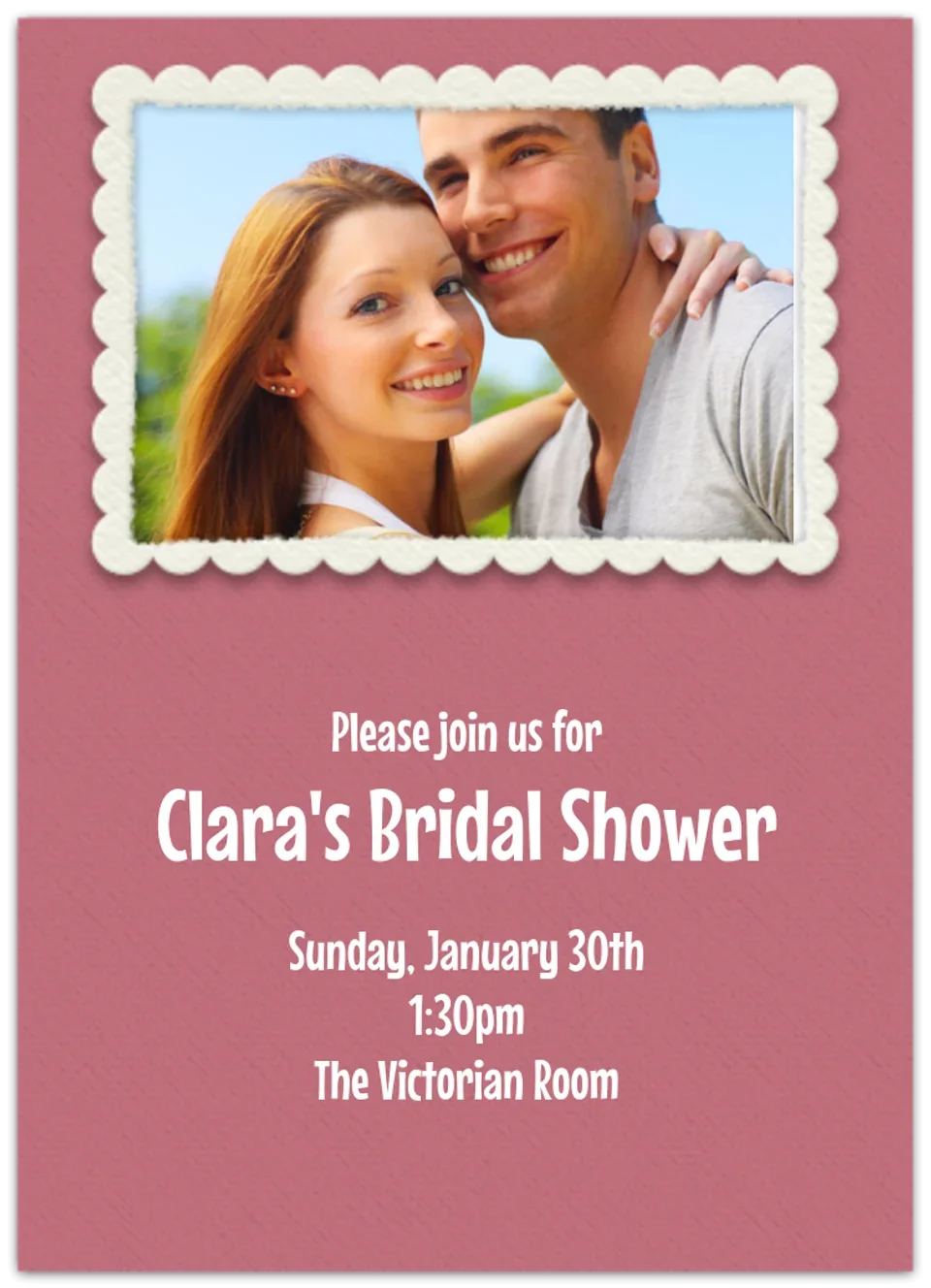 Simple Photo Border card image