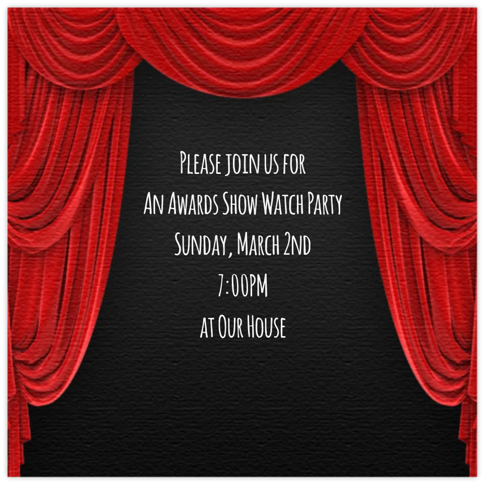 Theater Curtains card image