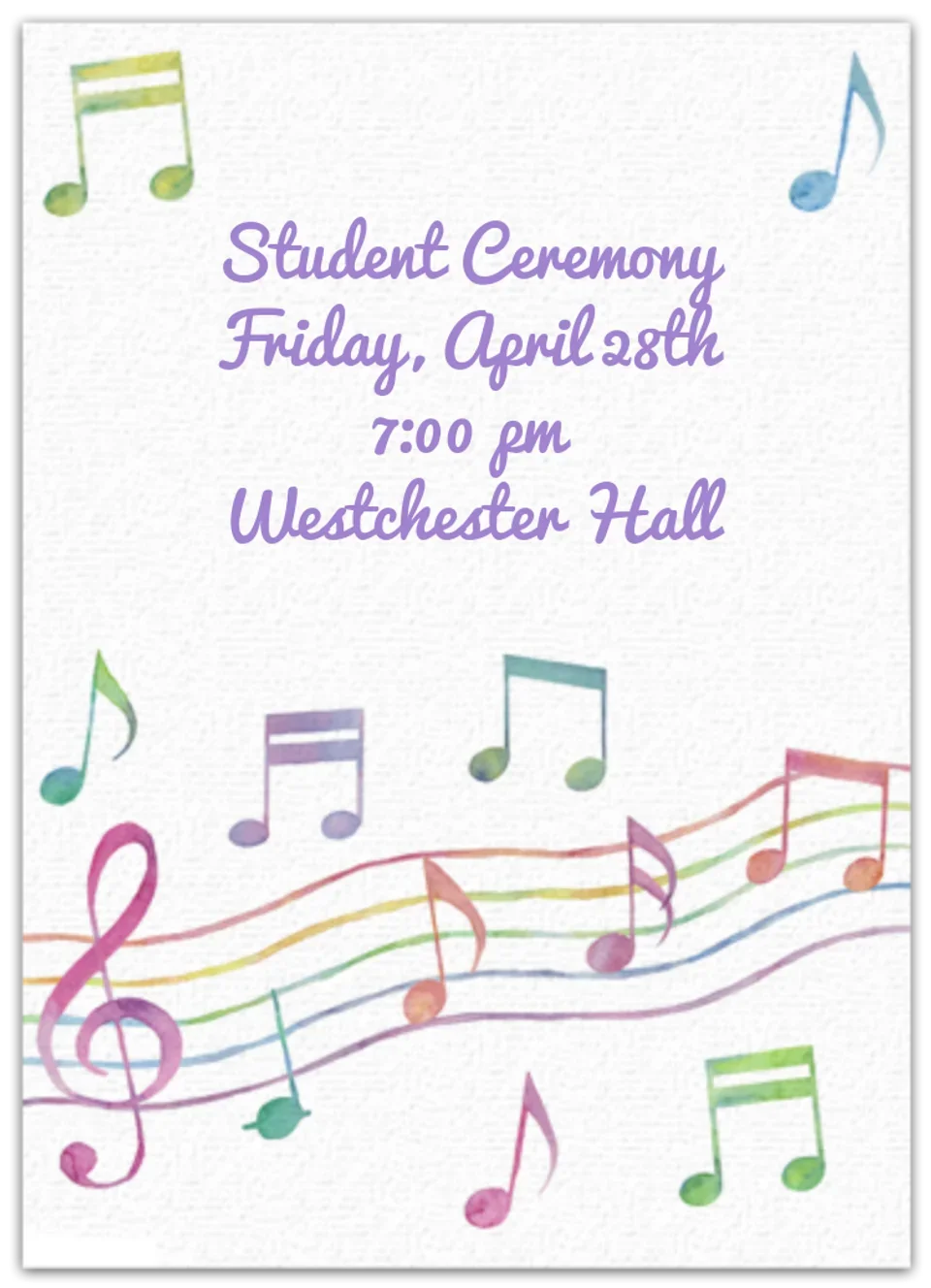 Music Notes card image