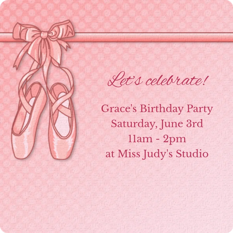 Ballerina card image