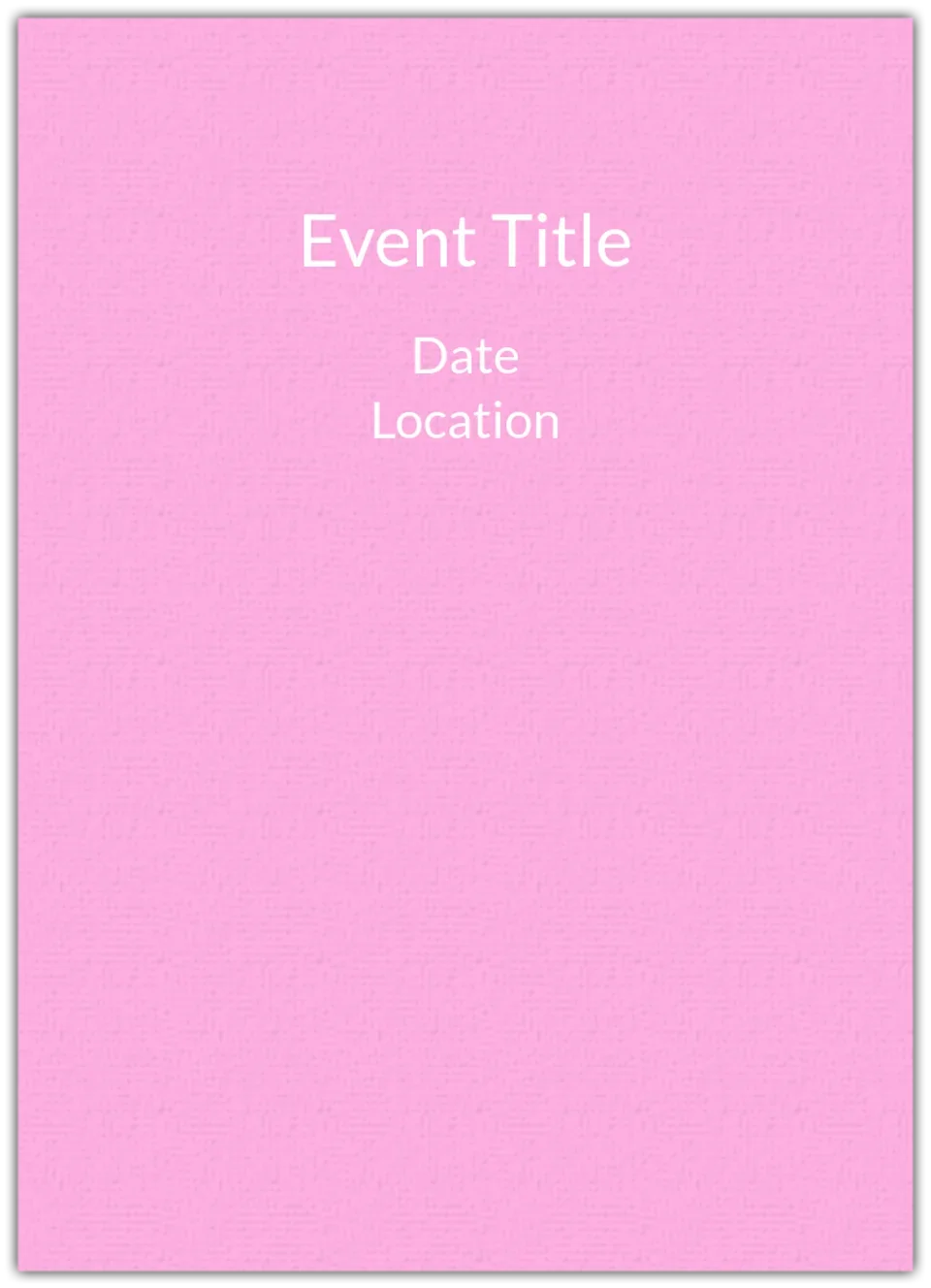 Pink card image