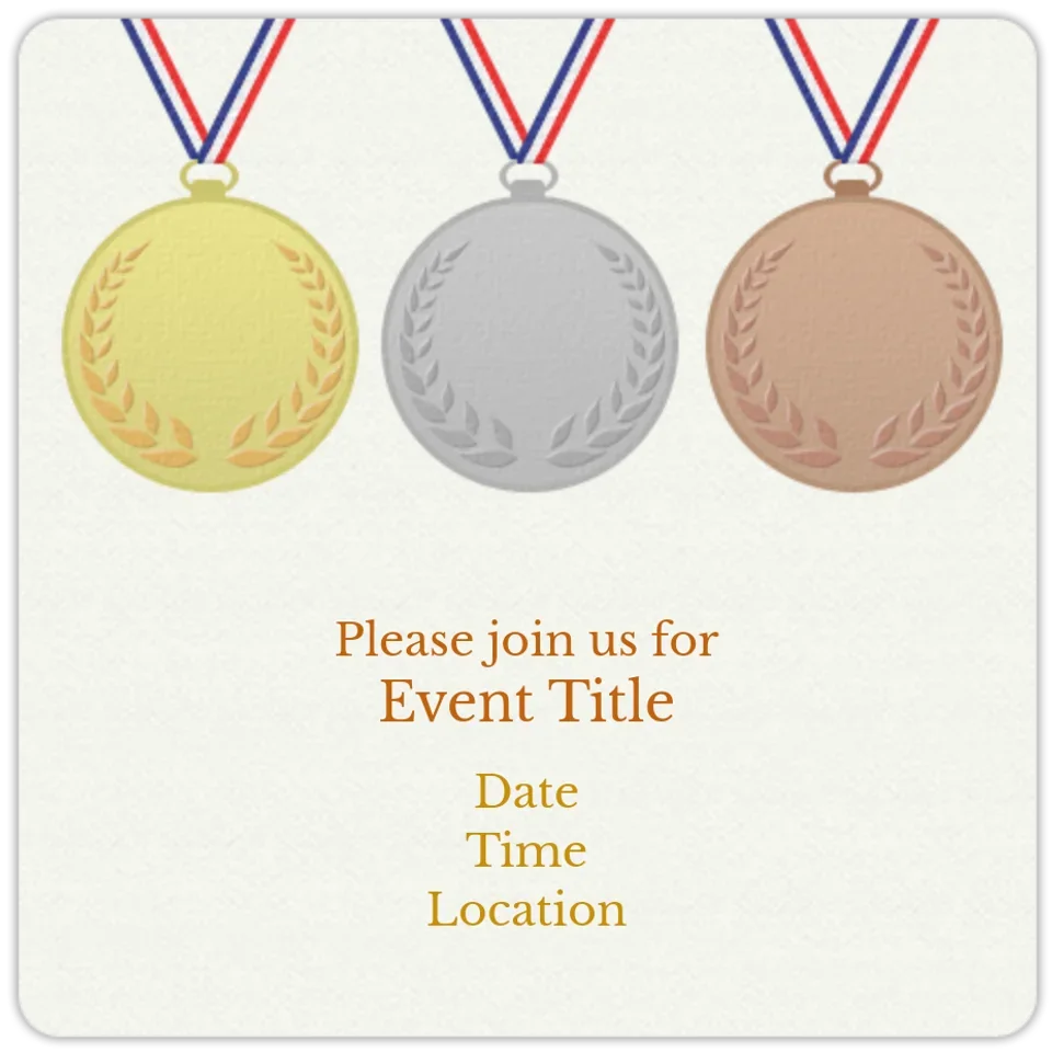 Medals card image