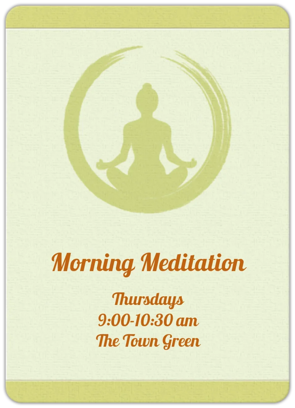 Meditate card image