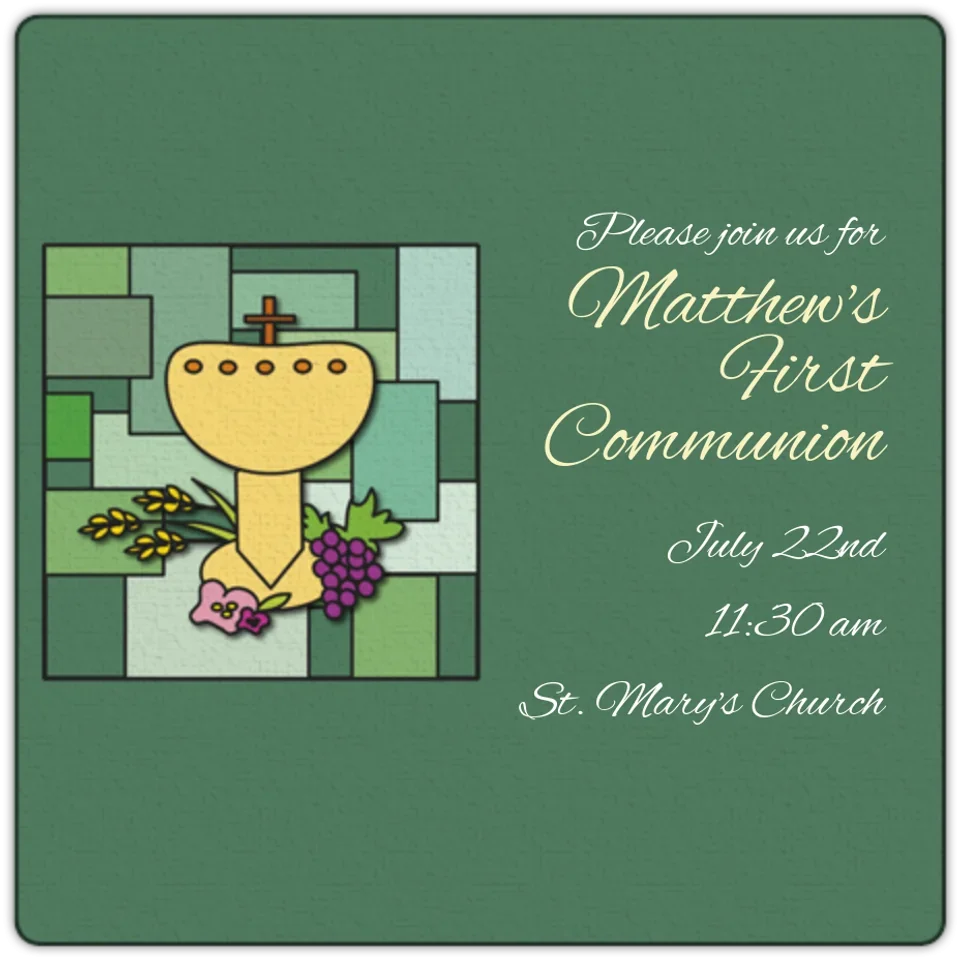 Communion card image